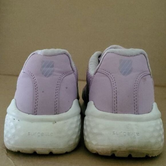 K Swiss Sneaker Shoes Athletic Tennis Shoe Lace Up Lavender Women's WOMAN'S 8.5 - Picture 3 of 14